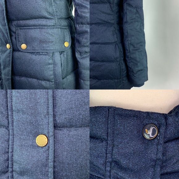 Barbour Goldfinch Blue Quilted  Womens Jac… - Picture 12 of 13
